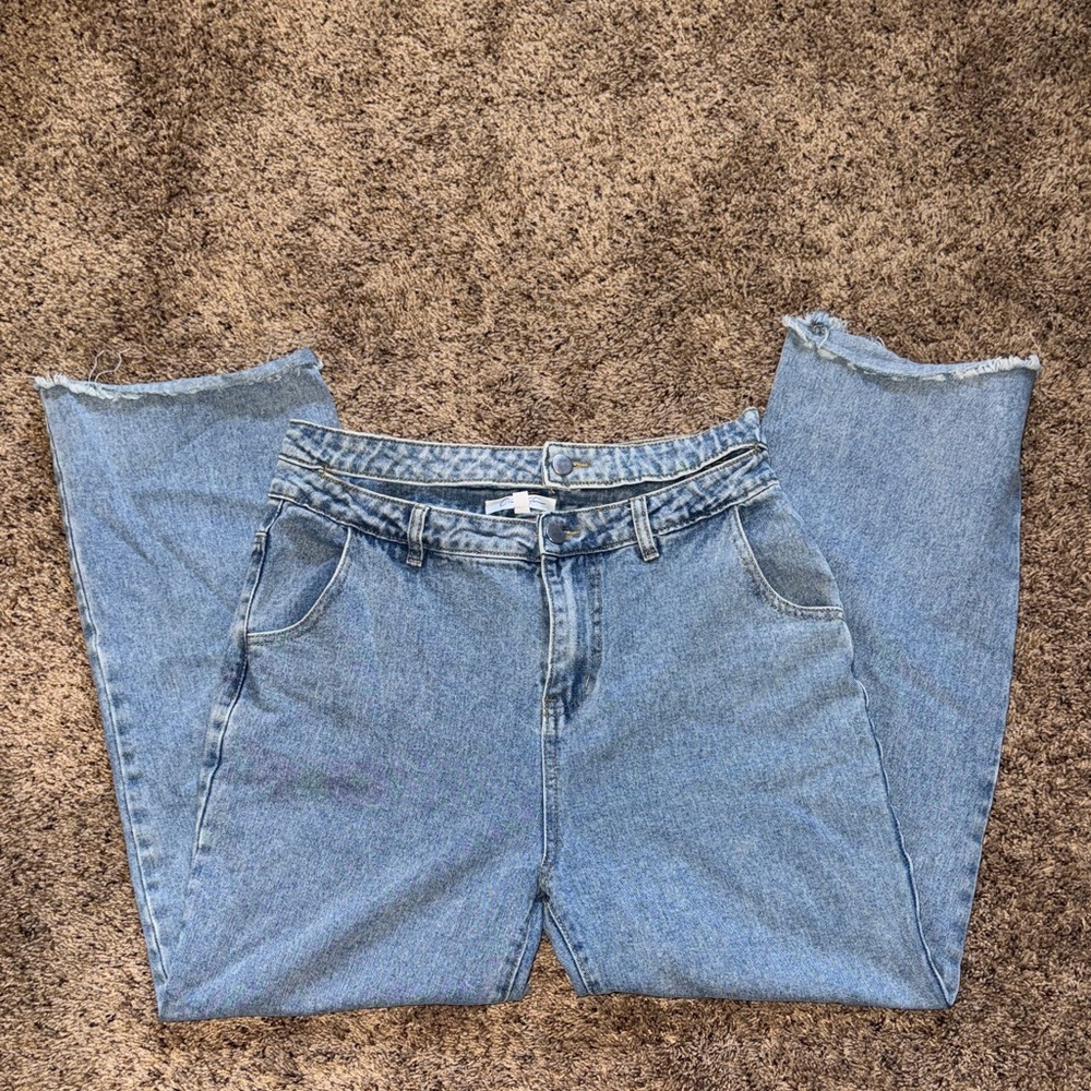 Women’s Cloud Ten Straight Leg Blue Jeans